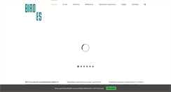 Desktop Screenshot of biro-es.si